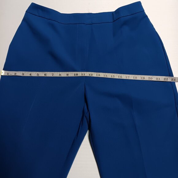 LTS Blue knit trousers with pockets SIZE US 12 - Picture 6 of 8